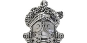 Silver Jagganath Pendant