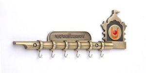 Eye Berry Religious Flute Design Jai Swaminarayan Key Holder