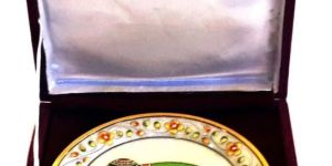 Marble Elephant Plate