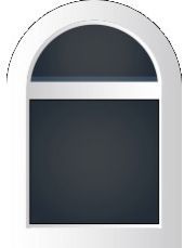 UPVC Arched Windows
