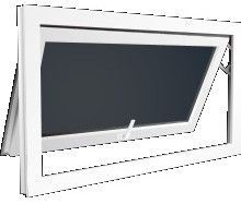 UPVC Top Hung Windows