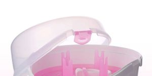 Princy Best Microwoven_sterilizer for Baby Bottles (Pink)