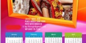 Customized Photo Calendar