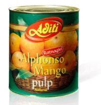 Ratnagiri Alphonso Mango Pulp Natural