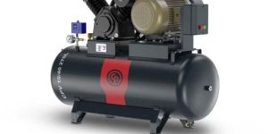 chicago pneumatic cast iron piston compressor