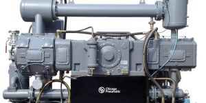 Chicago Pneumatic Oil Free Piston Compressor