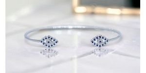 Blue Stone Splash Women Bracelet