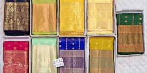 Weaving Bridal Soft Silk Sarees