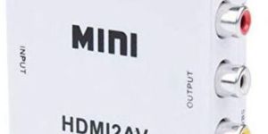 HDMI To Av Mini Converter Plastic