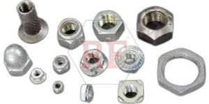 Silver Plated Hex Nut