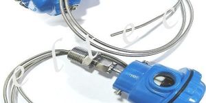 Sheathed Base Metal Thermocouple With Connection Head