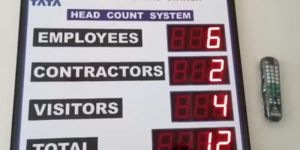 Head Count Display System