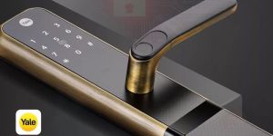 Yale Zuri Antique Bronze Bluetooth Wifi Smart Door Lock 5 Way Access