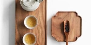 Wooden Tea Serving Tray