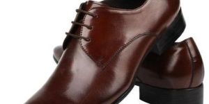 Mens Brown Pure Leather Formal Shoe