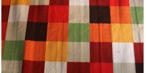 Woven Multicolor Chenille Viscose Soft Area Rug