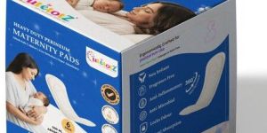 Cutetotz Premium Heavy Duty Perineum Maternity Pads-Pack OF 01 (06 Pads)