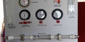 Pressure Measurement Bench Model FM 43