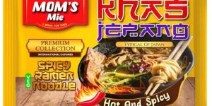moms mie spicy ramen japanese style instant noodle