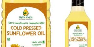Aroga Foods Cold Pressed Sunflower Oil