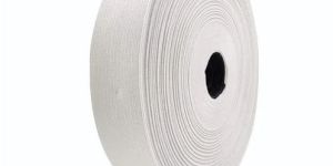 Polyester White Heavy Crochet Elastic Tape