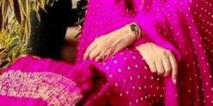 Pink Shibori Gajji Silk Suit Set