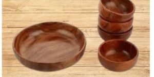 Wooden Multipurpose Serving Bowl