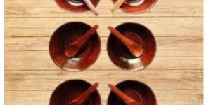 Wooden Snack Bowls