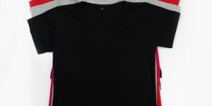 girls cotton crew neck t-shirts