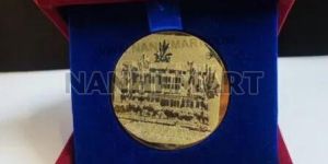 Indian Navy School Brass Medal