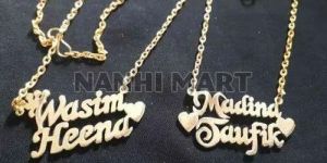 Personalized Golden Brass Chain