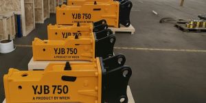 WREN HYDRAULIC ROCK BREAKER MODEL YJB 750