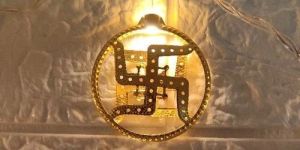 Swastik Metal LED String Lights