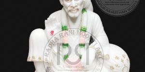 White Marble Dwarka MAI Moorti