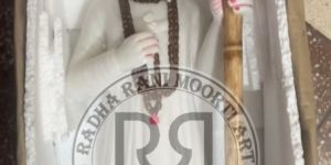White Marble Jalaram Bapa Moorti