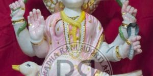 White Marble Mansa Mata Moorti