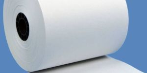 Plain White Paper Roll