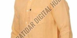 Pure Linen Shirt for Office Use