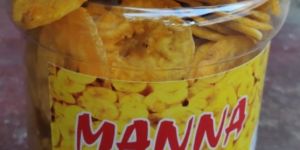 Manna Branded Palm Oil Banana Chips 200 Gram