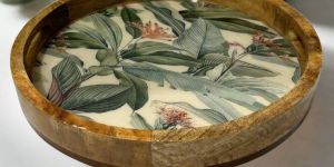 Printed Wooden Serving Tray