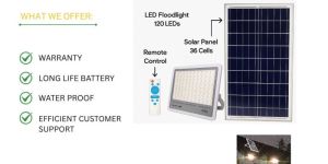 100 Watt Solar Flood Light
