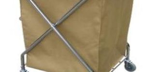 X Shaped Laundry Cart