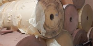 Yellow Glassine Paper