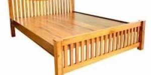 Traditional Teak Wood Double Bed