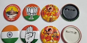 Metal Election Promotion Badges