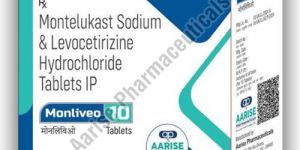 Montlevo Montelukast Sodium Levocetirizine Hydrochloride Tablet Monliveo 10