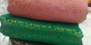 Printed Lajree Silk Jacquard Fabrics