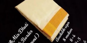 90 K Pure Mix Silk Dhotis