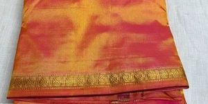 Double Shed Golden Border Dhotis