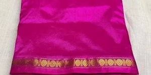Pink Mysore Silk Dhotis